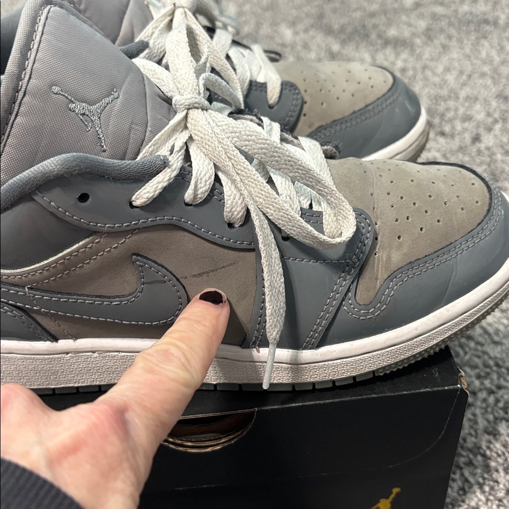 GUC Air Jordan 1 Low SE 4Y - Picture 8 of 15